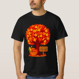 Dankbarkeit Tree Erntedank Shirt | Dankbares Autum