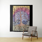 Dankbarkeit Tree Tapestry Wandteppich (Beispiel)