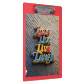"Dankbarkeit und Liebe" Klemmbrett (Rechts)
