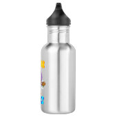 Dankbarkeit Vibes Edelstahlflasche (Rechts)