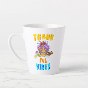 Dankbarkeit Vibes Milchtasse