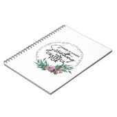 Dankbarkeit Vibes Notizblock (Linke Seite)