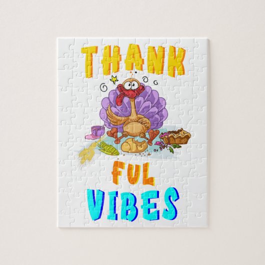 Dankbarkeit Vibes Puzzle (Vertikal)