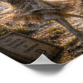 Dankbarkeit / Volkstänzer / Alte Messe Poster (Ecke)
