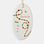 Dankbarkeit Weihnachtsschmuck (Rechts)