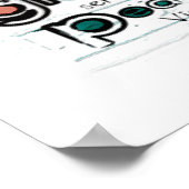 Dankbarkeit / Weisheit über das Leben / Typografie Poster (Ecke)