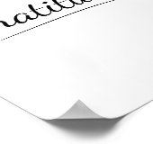 Dankbarkeit, Wertschätzung, Dankbarkeit, Segen Poster (Ecke)