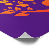 Dankbarkeit zählen Ihre Segnungen motivierend Poster (Ecke)