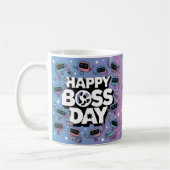 Dankbarkeit zeigen: Creative Boss Day Patterns und Kaffeetasse (Links)