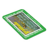 Dankbarkeits-Inspirations-Magnet Magnet (Rechte Seite)
