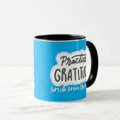 Dankbarkeits-Kaffeetasse Tasse (VorderseiteRechts)