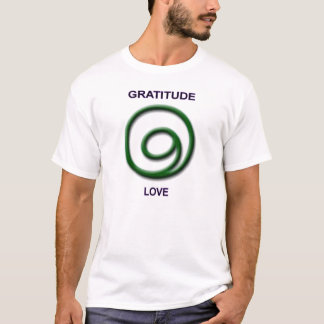Dankbarkeits- und Liebe-T - Shirt