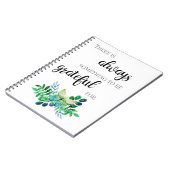 Dankbarkeits-Zeitschrift Notizblock (Linke Seite)