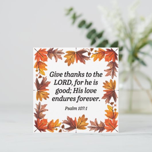 Danke (Stehend Vorderseite)