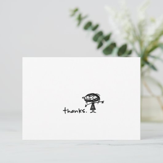 danke (Stehend Vorderseite)