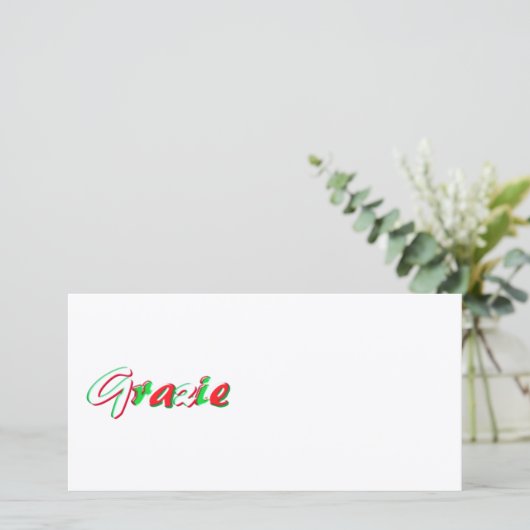 Danke (Stehend Vorderseite)