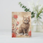 Danke 14 postkarte (Stehend Vorderseite)