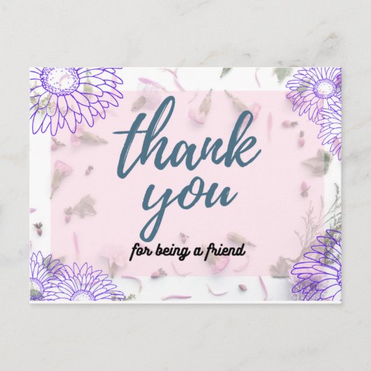 Danke 2 postkarte (Vorderseite)