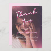 Danke, 30. Geburtstag Party Einladung (Vorne/Hinten)