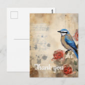 Danke 8 postkarte (Vorne/Hinten)