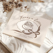 Danke A Latte Cafe Bebe Coffee Bow Babyparty