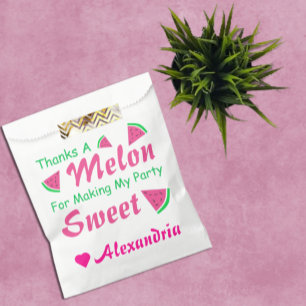 Danke A Melon Watermelon Geschenktütchen