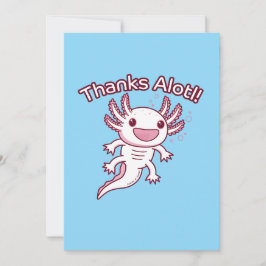 Danke Alotl! - AXOLOTL Feiertagskarte