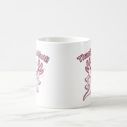 Danke Alotl! - AXOLOTL Kaffeetasse (Mittel)