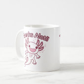 Danke Alotl! - AXOLOTL Kaffeetasse (Vorderseite Links)