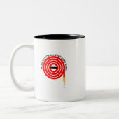 Danke Älteste Zweifarbige Tasse (Links)