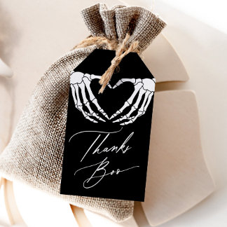 Danke an Boo Halloween Brautparty Favor Tag Geschenkanhänger
