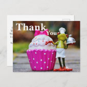 Danke an Cakes Postkarte (Vorne/Hinten)