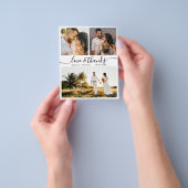 Danke an Collage Wedding Danke Flyer (Gruppe)