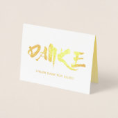 Danke an Danke, Herr Danke, Herr Danke! Folienkarte (Vorderseite)