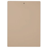 Danke an den Herrn Brown Klemmbrett (Rückseite)