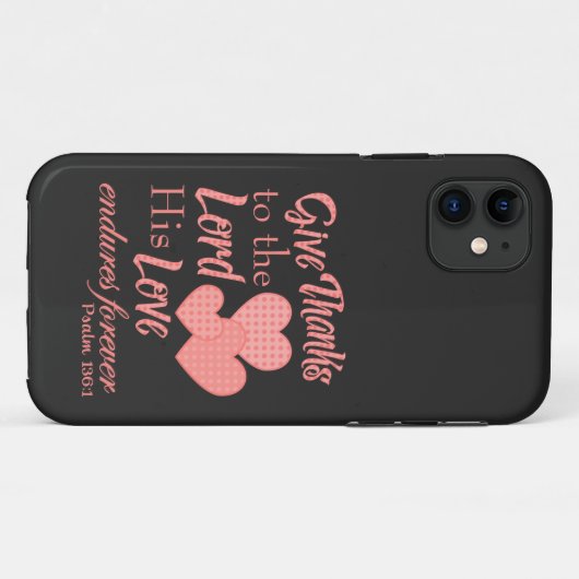 Danke an den Herrn Case-Mate iPhone Hülle (Rückseite (Horizontal))