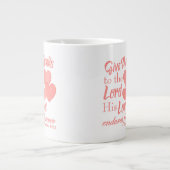 Danke an den Herrn Christliche Tasse (Vorderseite)
