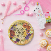 Danke an den Herrn, Erntedank Pappteller (Party)