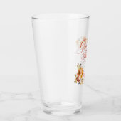 Danke an den Herrn Fall Aquarellblume Glas (Rechts)