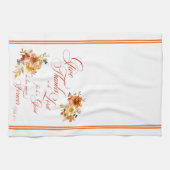 Danke an den Herrn Fall Aquarellfarben Ki Geschirrtuch (Horizontal)