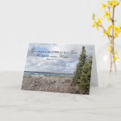 Danke an den Herrn - Glückwunschkarte Karte (Gelbe Blume)