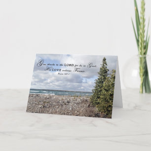 Danke an den Herrn - Glückwunschkarte Karte