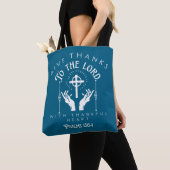 Danke an den Herrn | Psalm 136:1 Christlich Tasche (Von Nahem)