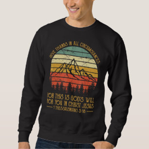 Danke an den Herrn Religious S Christlich Sweatshirt