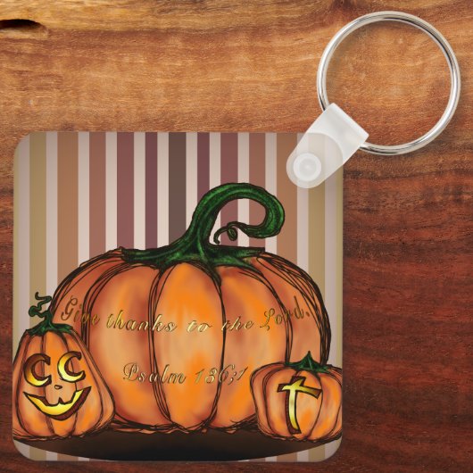 Danke an den Herrn Schlüsselanhänger (Rückseite)