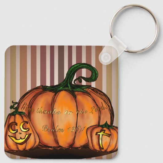 Danke an den Herrn Schlüsselanhänger (Rückseite)