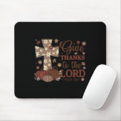 Danke an den Lord Fall Cross Christlich Mousepad (Mit Mouse)