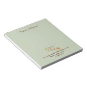 Danke an den LORD | Personalisiert Christlich Notizblock (angewinkelt)