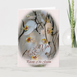 Danke an die Eltern des Bräutigams