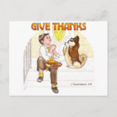 Danke an die inspirierende Postkarte (Vorderseite)